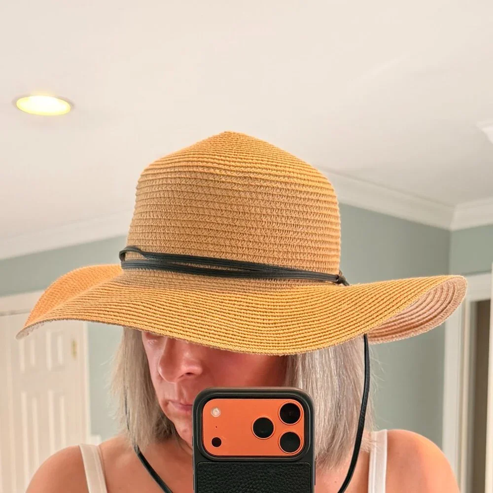 Columbia Women's Gobal Adventure Packable Straw Hat | Size M | UPF 30 | NWOT - Picture 2 of 13